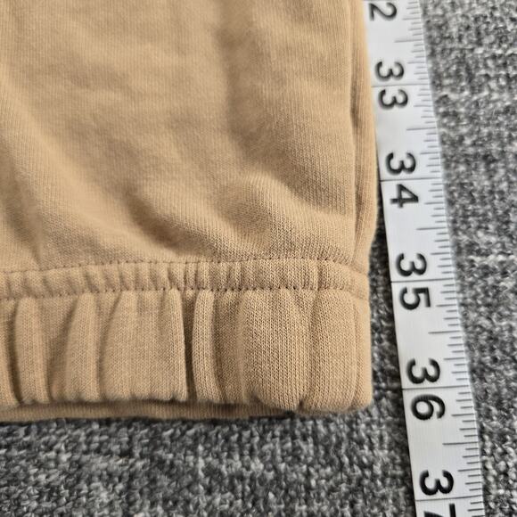 Light Brown Jogger Sweat Pants Size Medium Unisex - Picture 5 of 6